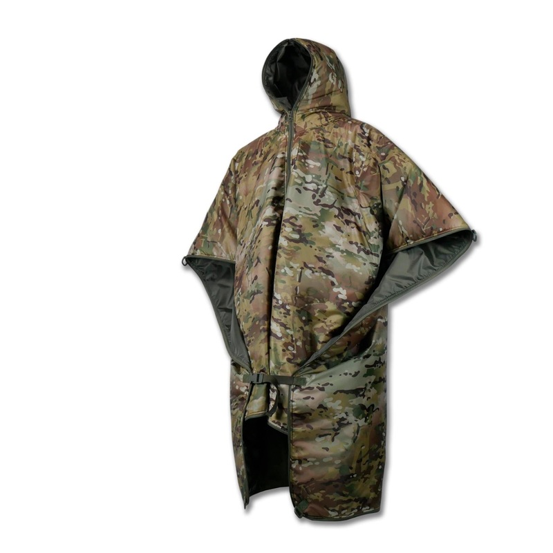 Multishelter Kiborg 6-in-1 Insulated Poncho Sleeping Bag - Versatile Comfort