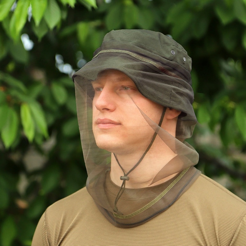 Olive Mosquito-Repellent Panama Hat