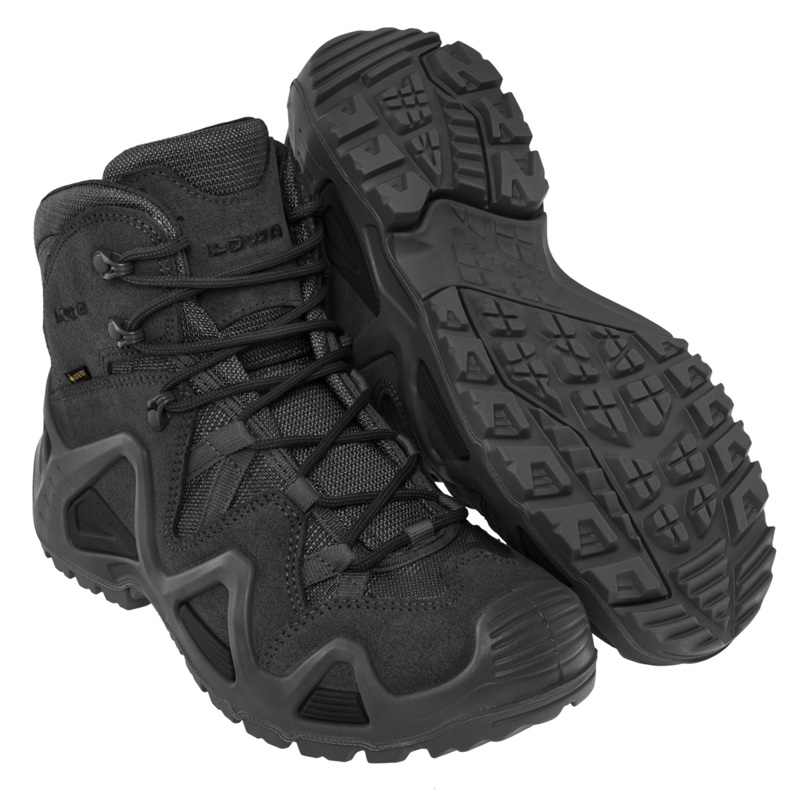 Owa Zephyr GTX Mid TF Black Rugged Boots