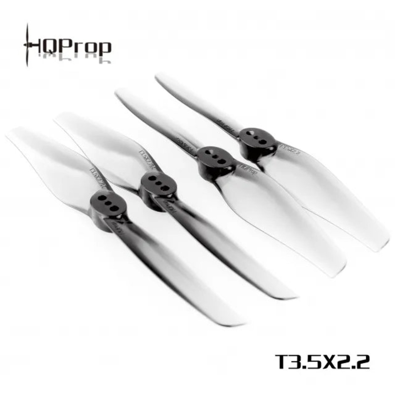 HQProp T3.5X2.2 Grey2CW+2CCW)-Poly Carbonate