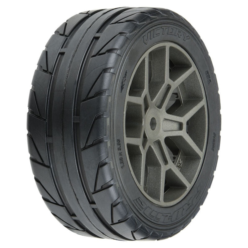 Proline PRO1020410 1/8 Vector S3 F/R 35/85 2.4" BELTED MTD 14mm Gray