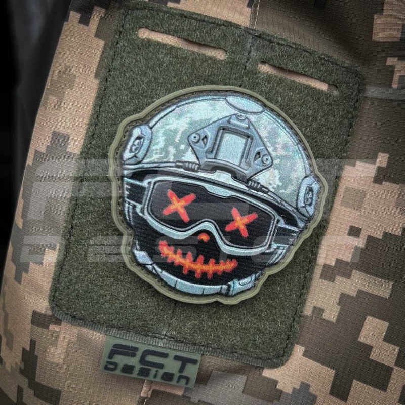 PVC Rubber Emoji Patch No. 8