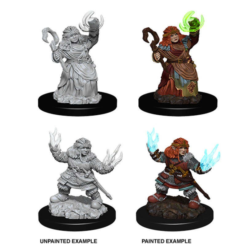 WizKids 73543 Pathfinder Battles Deep Cuts: Female Dwarf Summoner