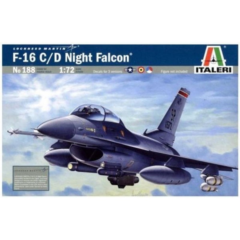 Italeri 188 1/72 F16C/D FALCON