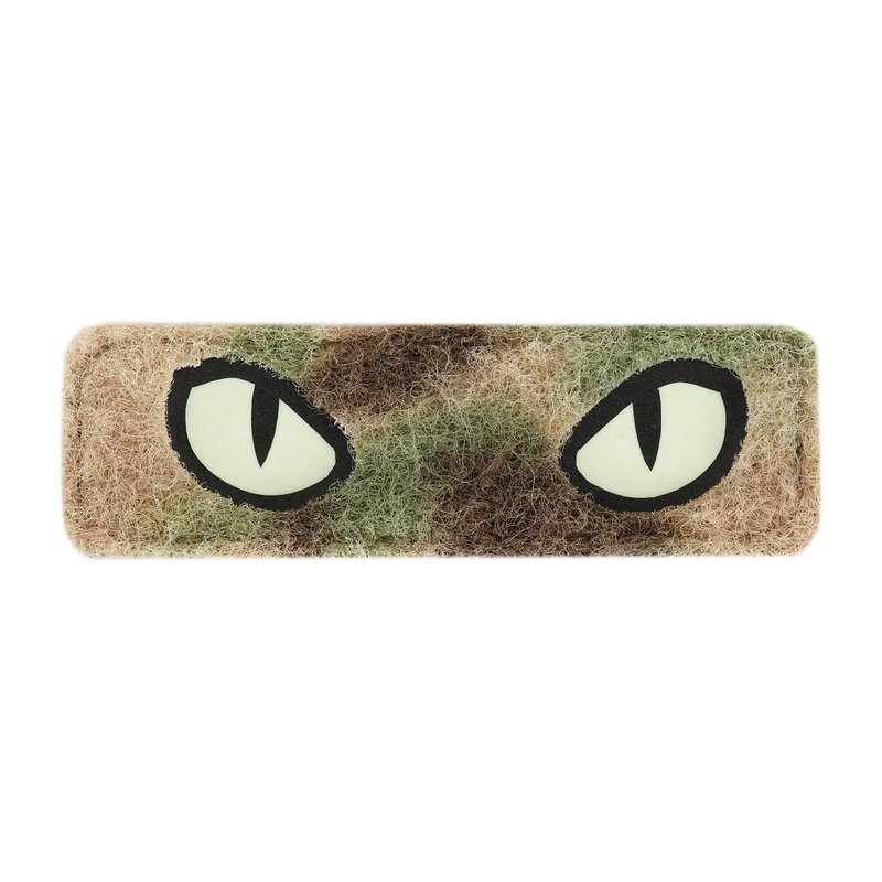 M-Tac Cat Eyes Type 2 Patch, Laser Cut Multicam/Glow in the Dark