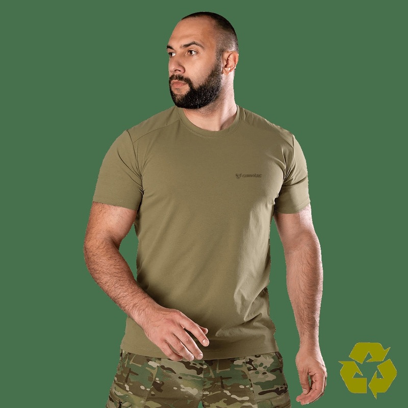 Totem Logo T-Shirt in Tan