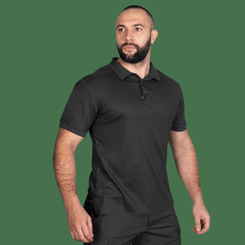 Urban CoolPass Pique LT Polo Shirt in Black