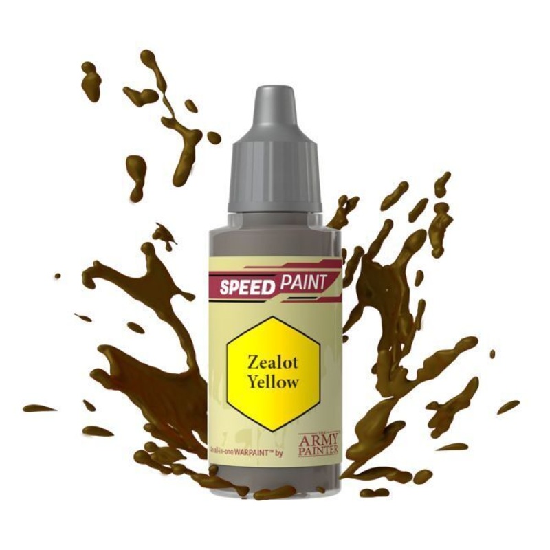 Army Painter WP2013 Speedpaint: Zealot Yellow - 18ml Acrylic Paint