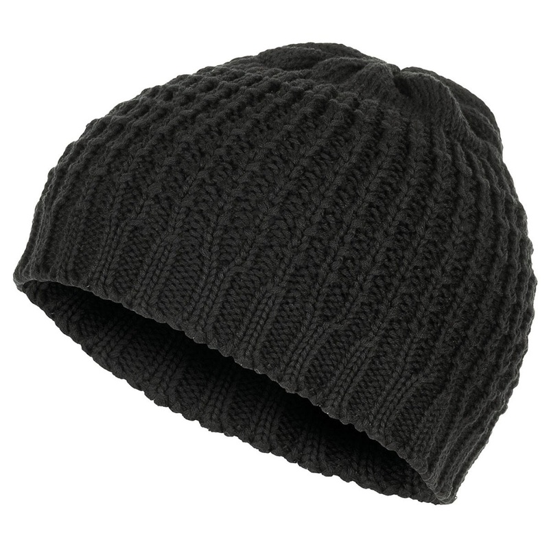 MFH Pro Company Black Cotton Knit Beanie Without Cuff