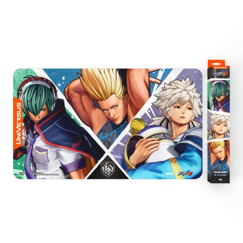 UniVersus KF04-PM The King of Fighters XV: Team Hero Playmat