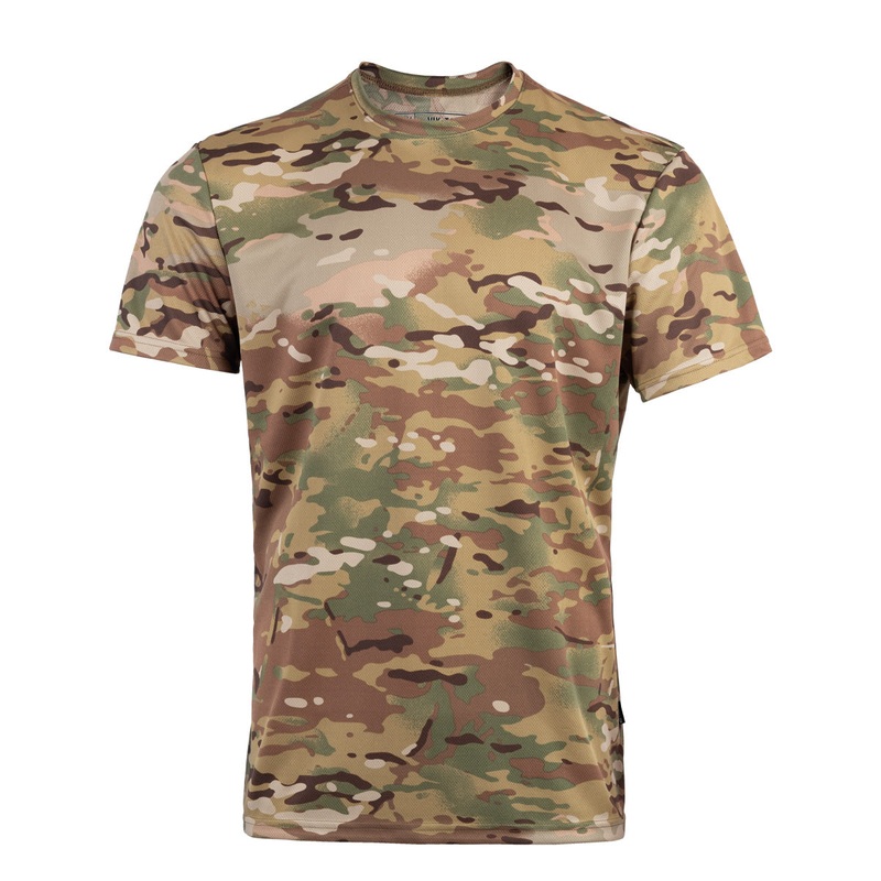 Coolmax Moisture-Wicking T-Shirt in Multicam Pattern
