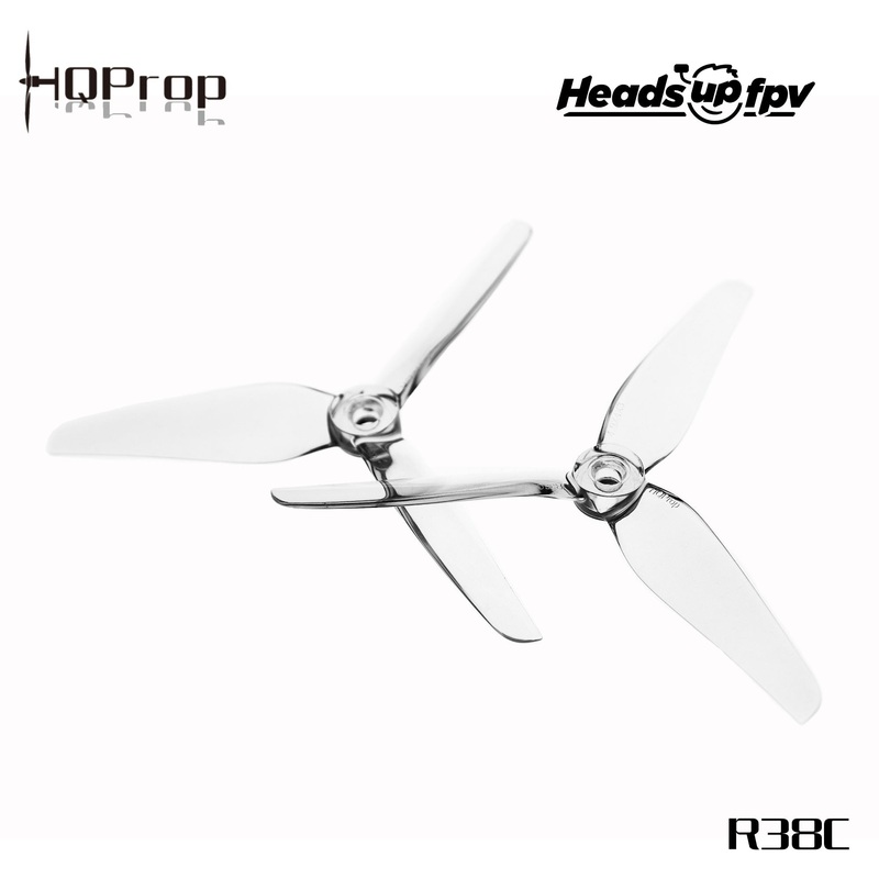 HQ HeadsUp FPV R38C Clear Racing Prop
