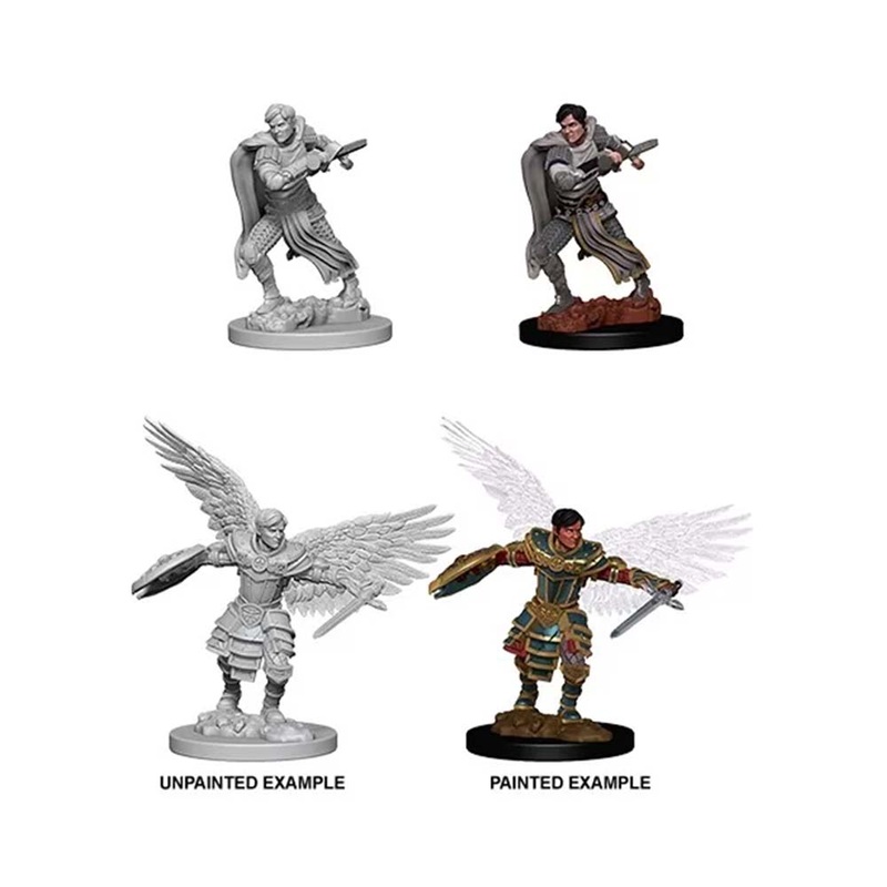 WizKids 73380 D&D Nolzurs Marvelous Miniatures: Male Aasimar Fighter