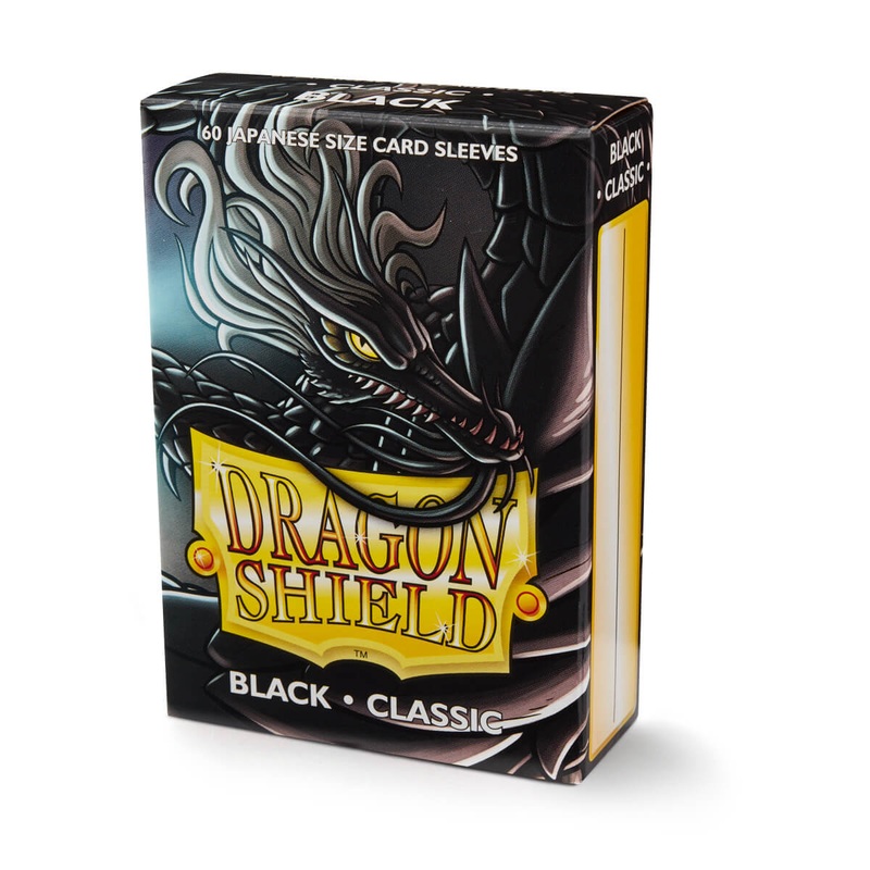 Dragon Shield AT-10602 JPN Sleeves (60) Black Classic