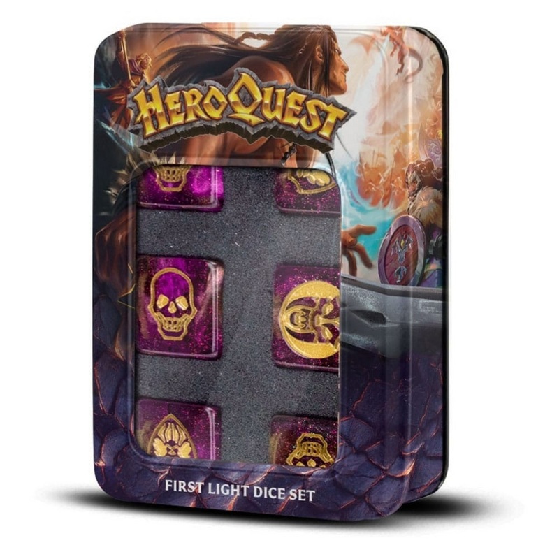 MDG FanRoll MDGHQ20 HeroQuest First Light D6 Dice Set