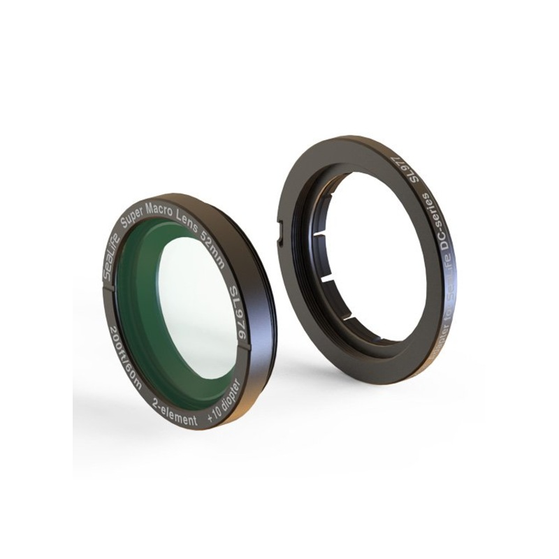 SeaLife 52mm Adapter for mounting lens to any SeaLife DC-series housings