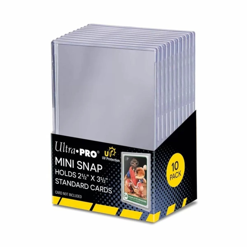 Ultra Pro 15214 UV Mini Snap Card Holder (10ct)