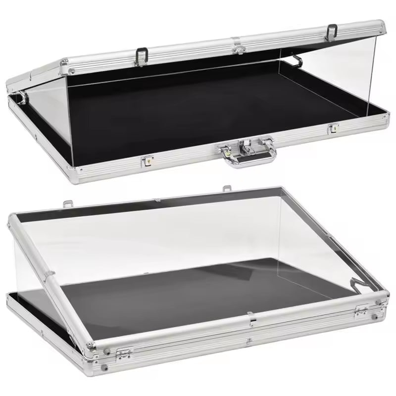 EVORETRO 9581 Aluminium Acrylic Display Showcase - Large