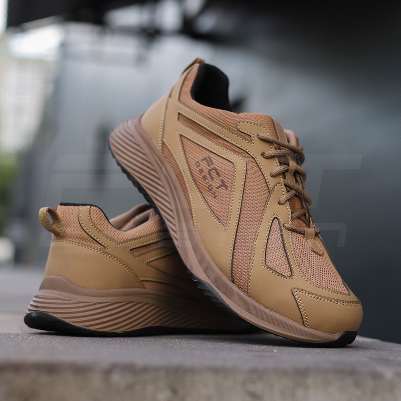 FCT Performance Rugged Midseason Sneakers in Coyote