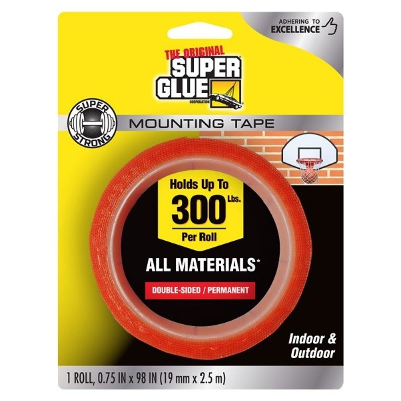 Super Glue 11710506 Super Strong Mounting Tape - 2.5m Roll