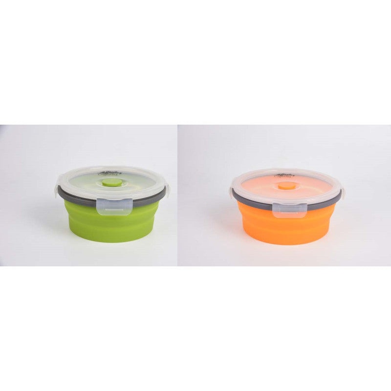 Tramp Collapsible Container with Snap Lid, 800ml, Orange