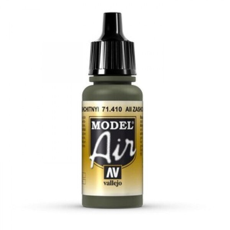 Vallejo AV71410 Model Air Aii Zashchitnyi Camouflage Green 17ml