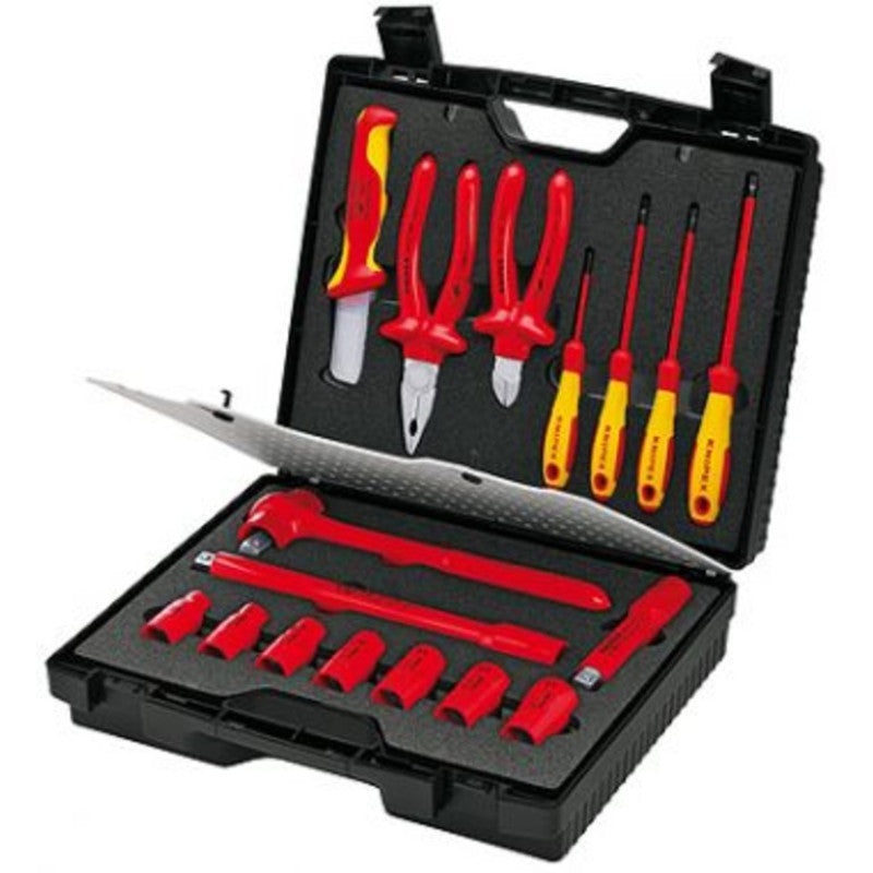 Compact Tool Case with 17 Tools KNIPEX