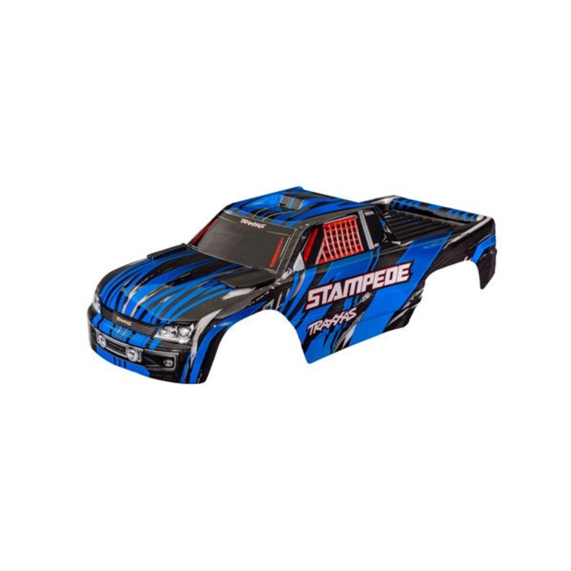 Traxxas 3620 Body Stampede Clipless Blue