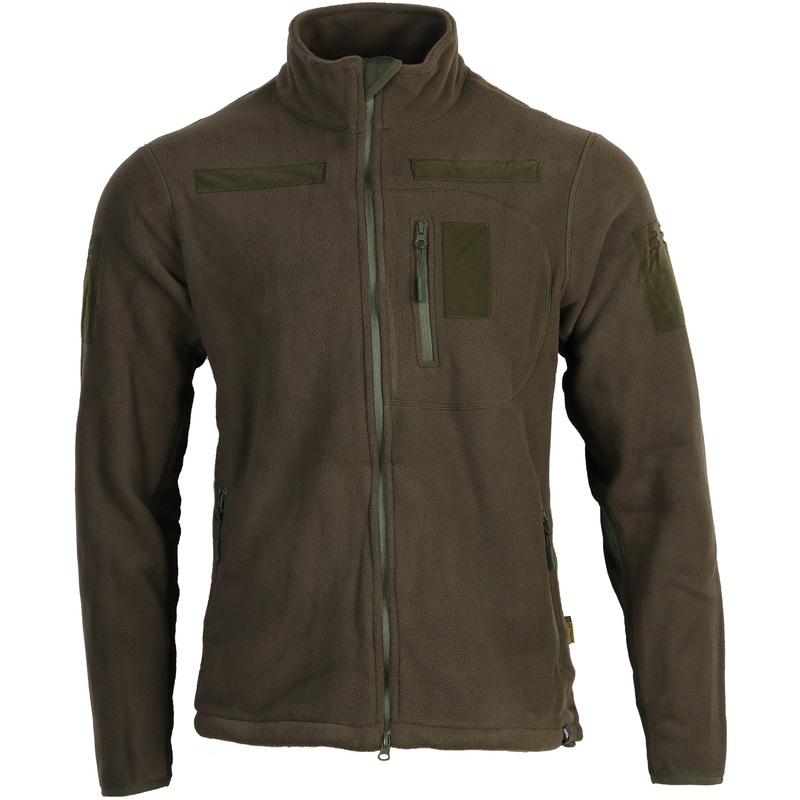 Vik-Tailor Olive Outdoor Fleece Jacket