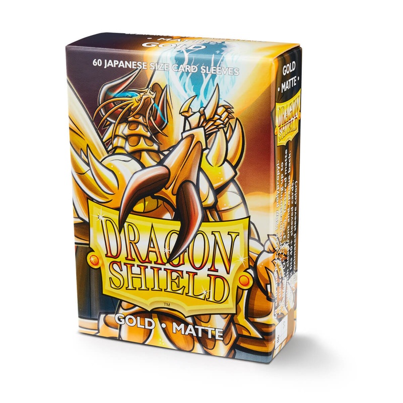 Dragon Shield AT-11106 JPN Sleeves (60) Gold Matte