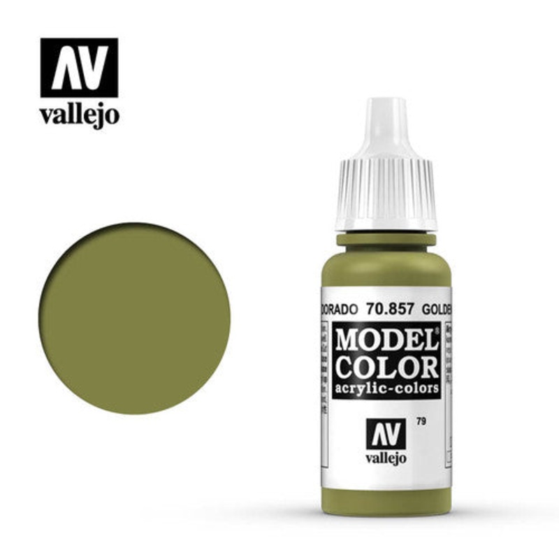 Vallejo AV70857 Model Colour Golden Olive 18ml