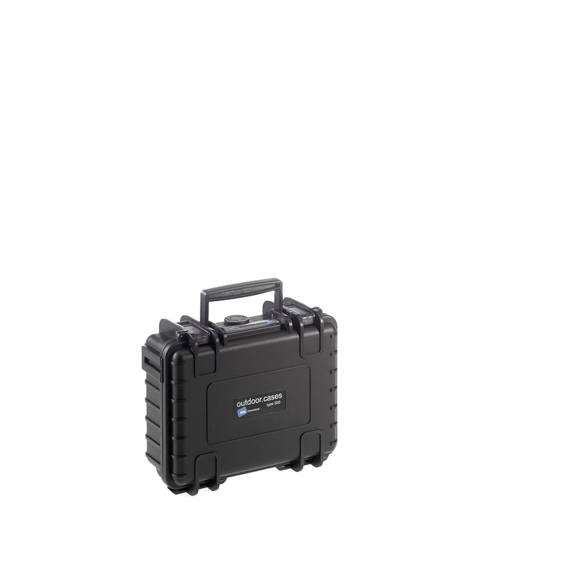 B&W 500 Case with foam Black