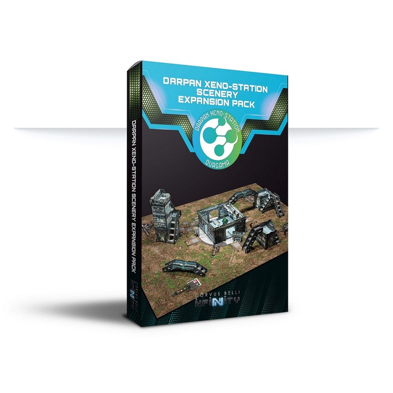 Corvus Belli 285076 Infinity Scenery Darpan Xeno-Station Scenery Expansion Pack