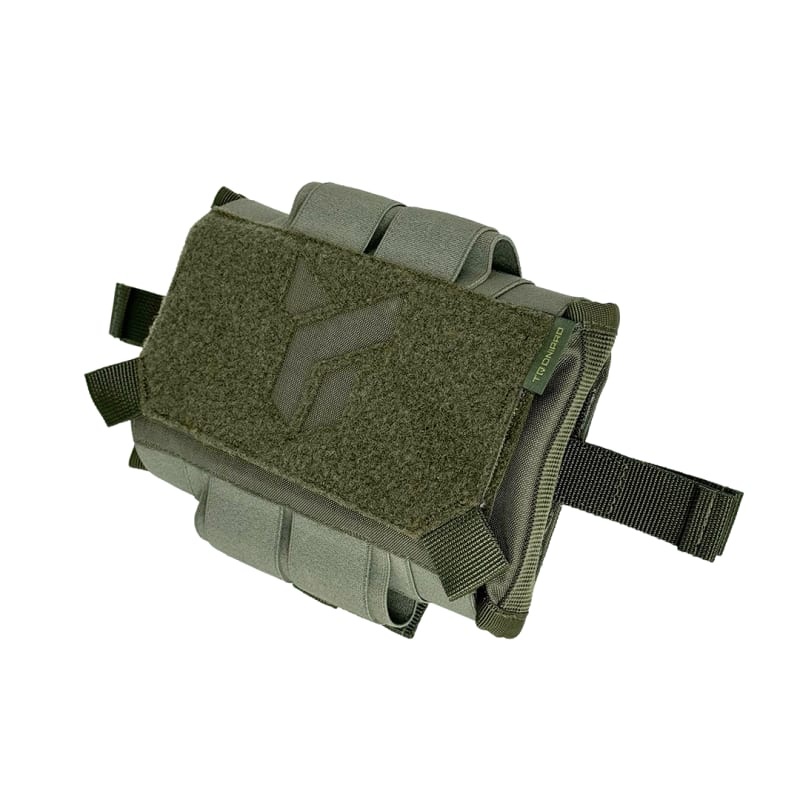 Dnipro First Aid Kit Summary with Platform (RPS and Belt Mount) PM27 GEN 2, Olive