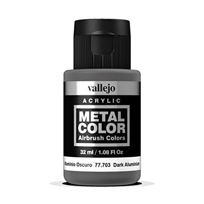 Vallejo AV77703 Metal Colour Dark Aluminium 32ml
