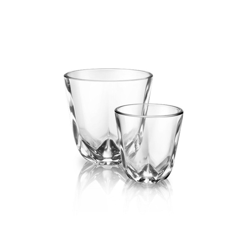 Wacaco Set of 2 Glass Cups, 60ml and 200ml