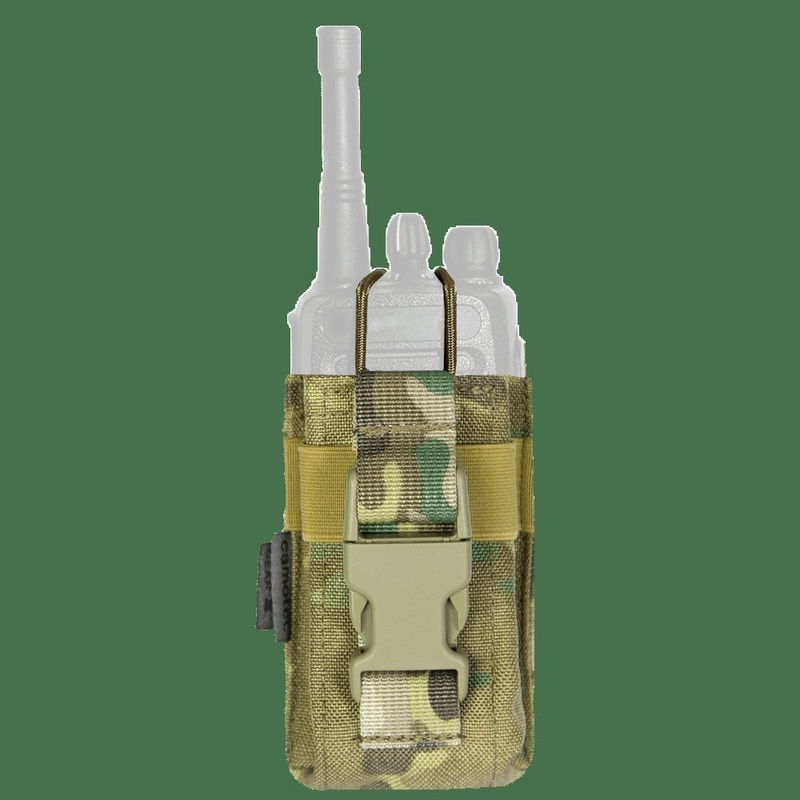 Multicam Radio Pouch for Rugged Gear
