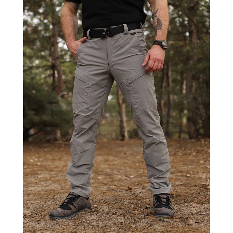 Urban Rugged Summer Professional Gray 4W Stretch Pants