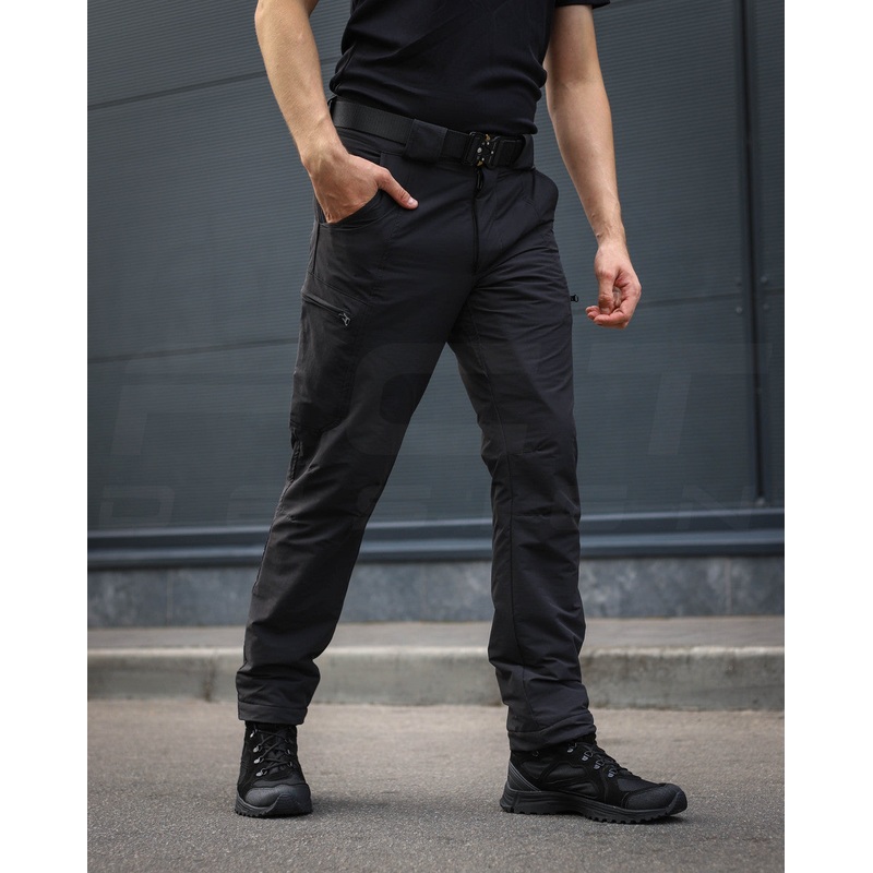USA Rugged Winter Pants - Black