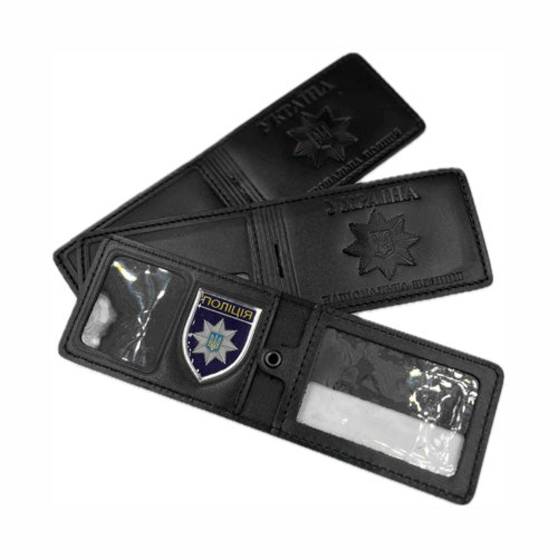 Horizontal NPU Cover with Plastic Patch, Black