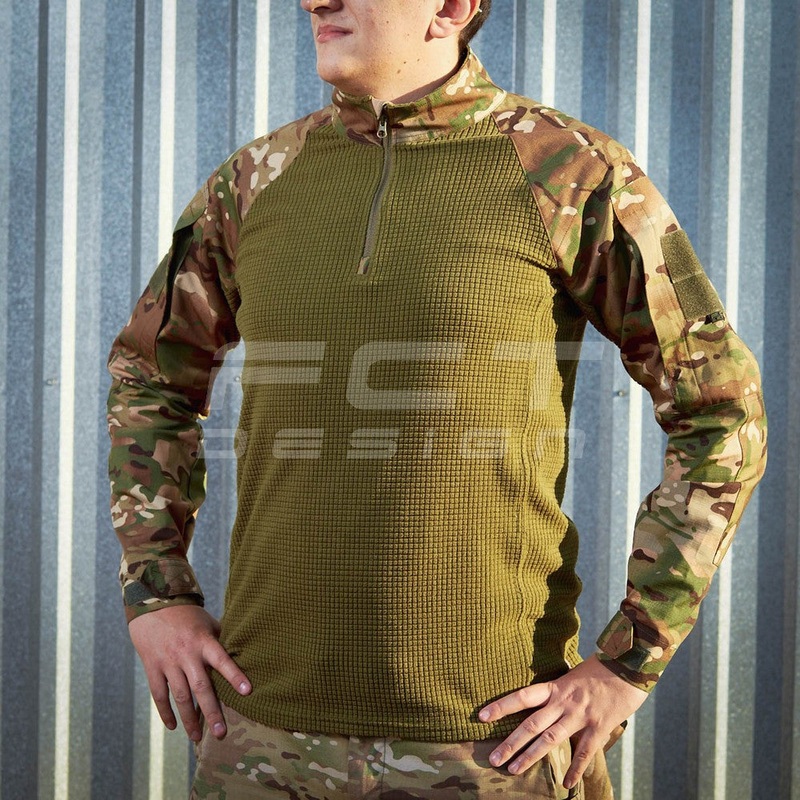 Rugged Insulated MultiCam Fleece Shirt