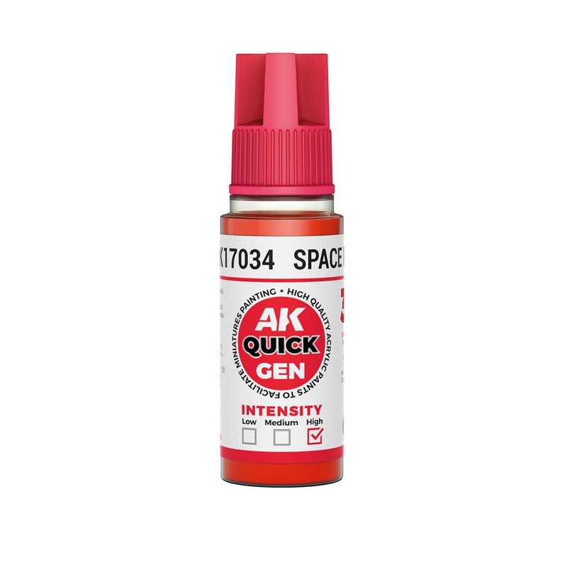 AK Interactive AK17034 Quick Gen Space Red 18 ml