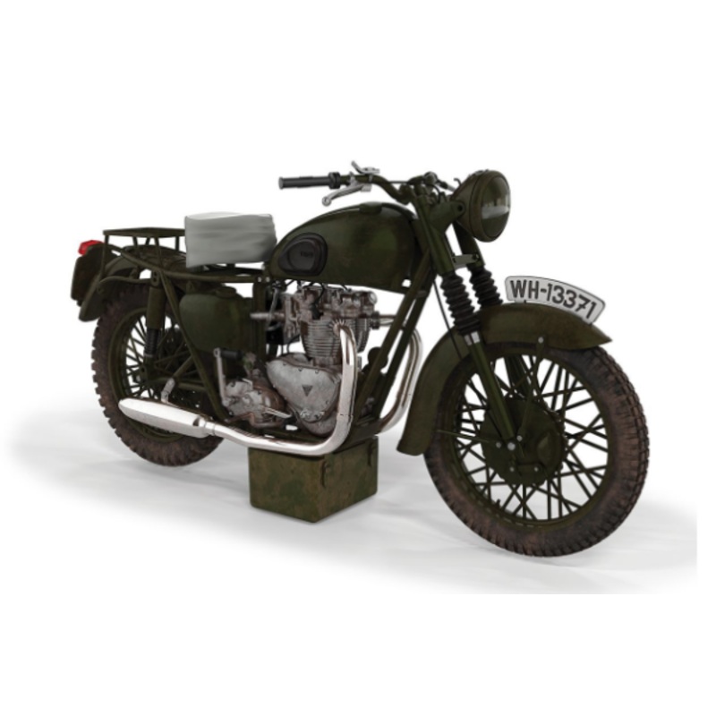 CORCC08501 1/12 The Great Escape - Triumph TR6 Trophy (Weathered)