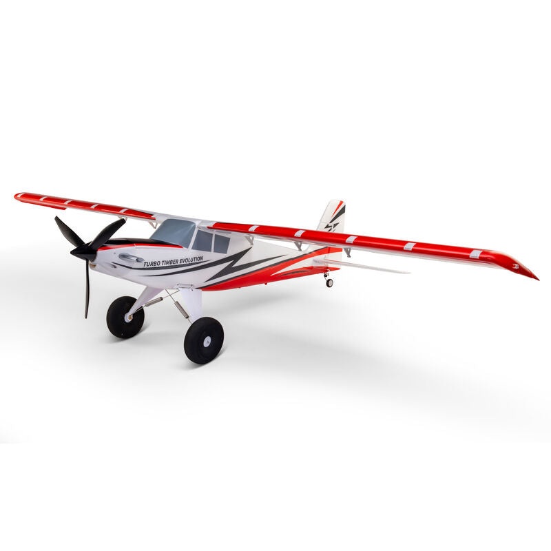 Eflite EFL105250B Turbo Timber Evolution 1.5m Smart BNF Basic, Includes Floats