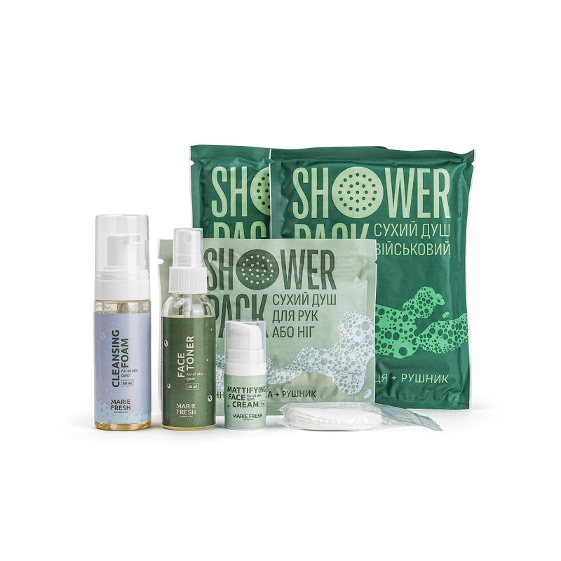 Field-Ready Skincare Set #2 Shower Pack