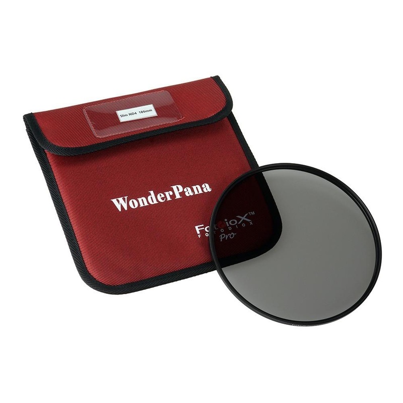 Fotodiox WonderPana 186mm Slim Neutral Density 4 (2-Stop) Filter - Slim ND4 Filter