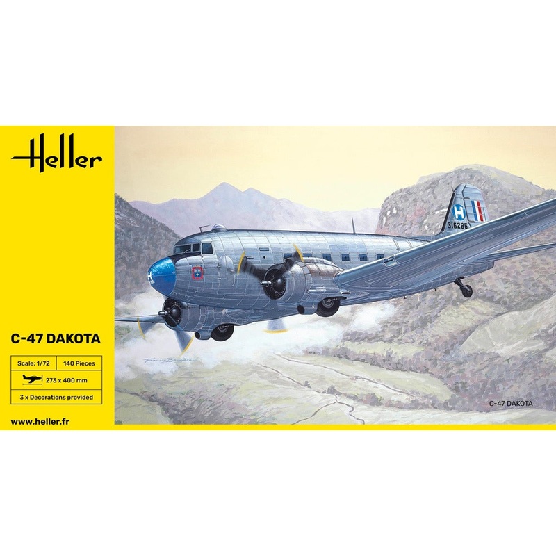 Heller 30372 1/72 C-47 Dakota