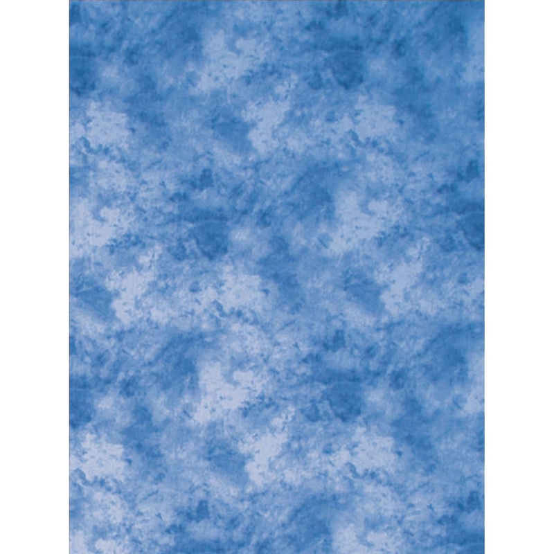 ProMaster Cloud Dyed Backdrop - 6'x10' - Medium Blue