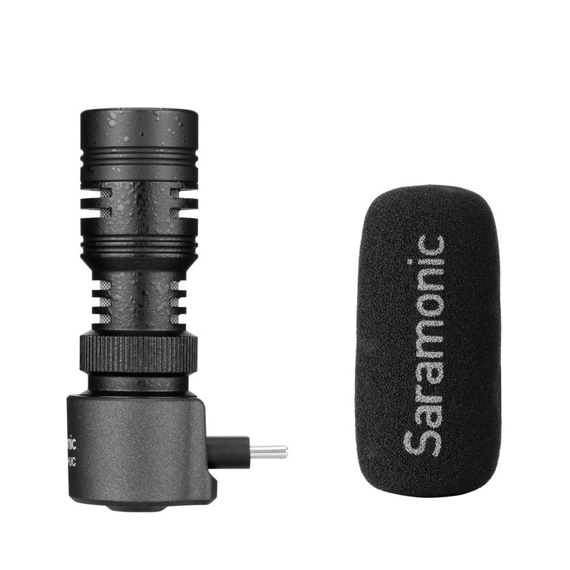Saramonic SmartMic+ UC Compact Directional Microphone with USB-C Connector for Android Smartphones & Tablets