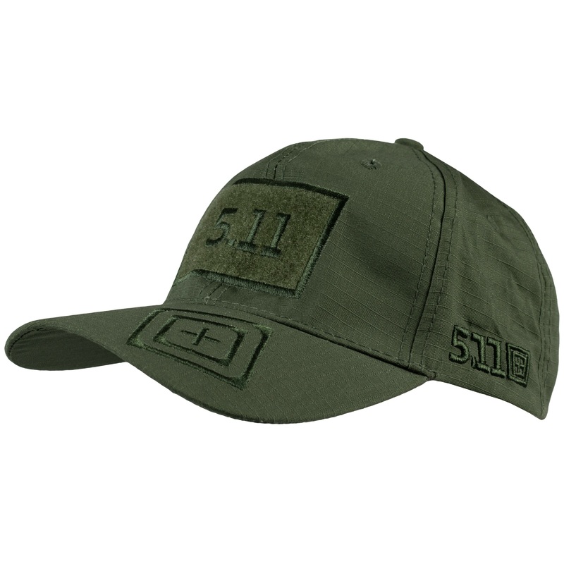 5.11 Adjustable Olive Baseball Cap with Velcro Strap